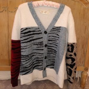 Animal print Cardigan
